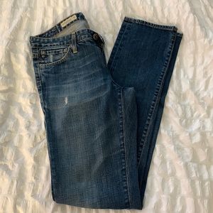AG Adriano Goldschmied Premiere Skinny Straight Sz 28